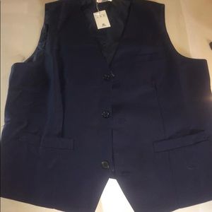 Men’s navy blue vest XL